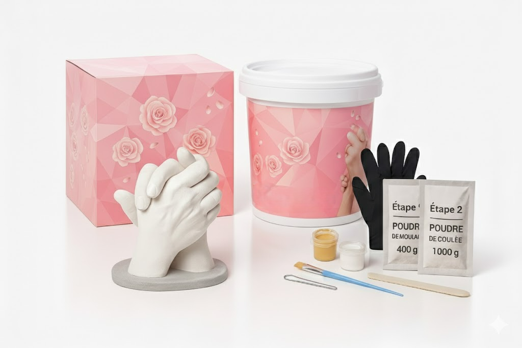 Kit de moulage de mains